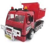 Caminhão Basculante Controle Remoto Com Luzes (Vermelho)